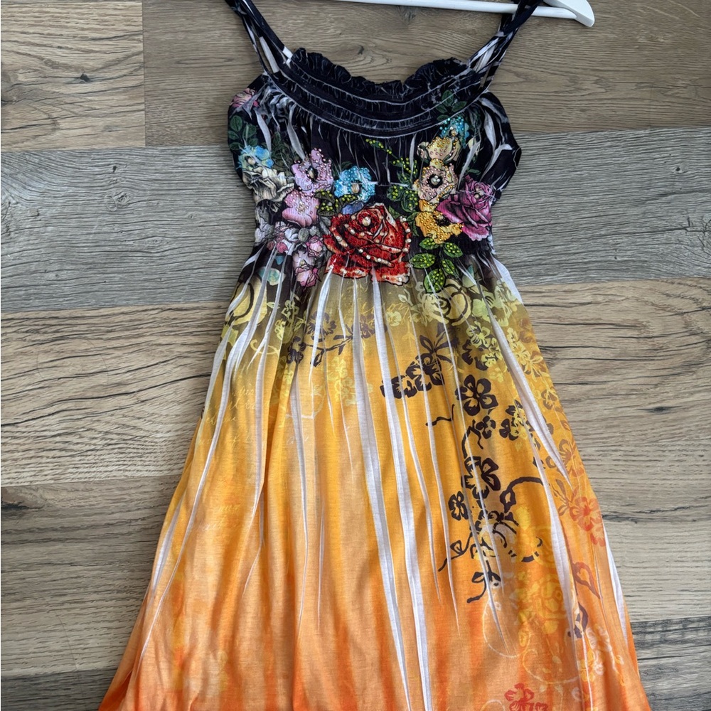 Floral Multicolor Summer Dress